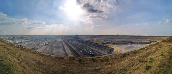 Panorama, lignite mining Garweiler, Hochneukirch, North-Rhine Westphalia - FRF000385