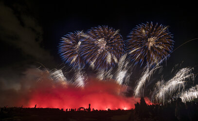 Germany, Hannover, international fireworks competition at Herrenhausen Gardens - PVCF000776