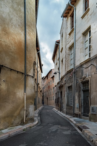 Frankreich, Avignon, Altstadt, Gasse, lizenzfreies Stockfoto