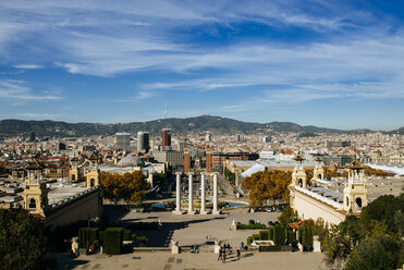 Spanien, Barcelona, Panoramablick auf die Stadt - KIJF000174