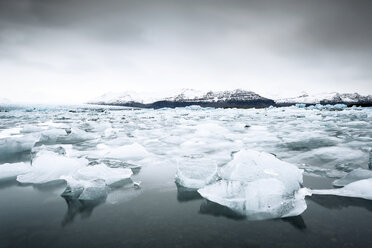 Iceland, Vatnajoekull National Park, Jokulsarlon, glacier and iceberg - EPF000002