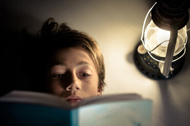 Junge liest ein Buch - SIPF000208