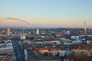 Deutschland, Bochum, Stadtbild am Morgen - RHF001292