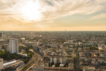 Germany, Berlin, cityscape at backlight - TAMF000367