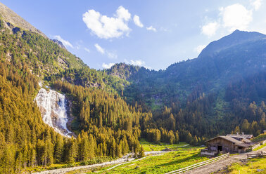 Österreich, Tirol, Stubai, Grawa Wasserfall - WDF003557