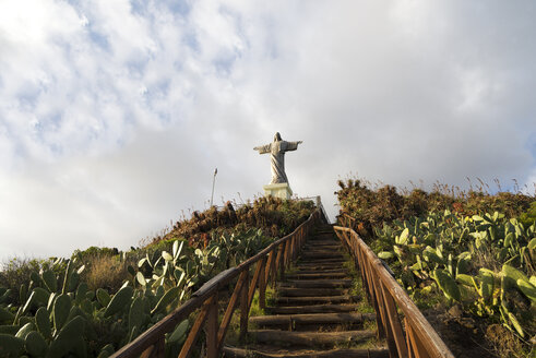 Portugal, Madeira, Statue Cristo Rei - MKFF000285