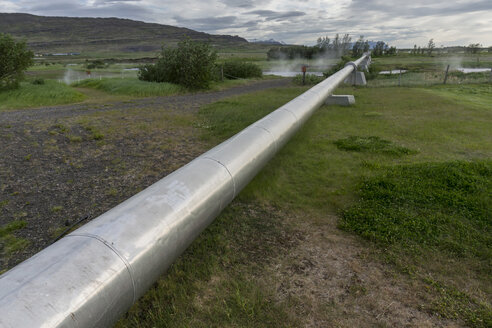 Iceland, geothermal pipeline - PAF001718