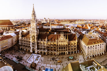 Germany, Bavaria, Munich, New City Hall at Marienplatz - ZMF000464