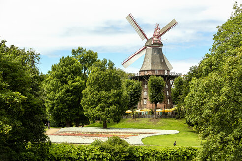 Deutschland, Bremen, alte Windmühle - TAMF000403