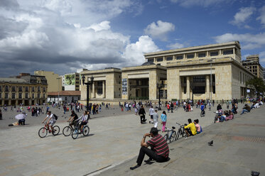 Kolumbien, Bogota, Plaza Bolivar, Justizpalast (Palacio de Justicia) - FLKF000634