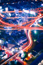 Thailand, Traffic in Bangkok at night - GIOF000794