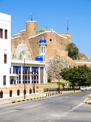 Oman, Muscat, Khor-Moschee und Fort Al-Mirani - AMF004807