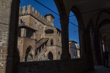 Italien, Emilia-Romagna, Castell'Arquato, Altstadt, Kirche Collegiata di Santa Maria - LOMF000245