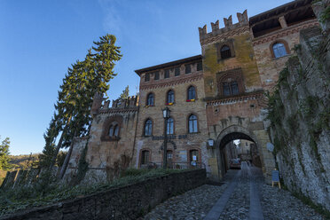 Italien, Emilia-Romagna, Castell'Arquato, Altstadt - LOMF000248