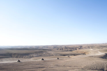 Morocco, Quadbikes in desert of Agafay - LMF000566