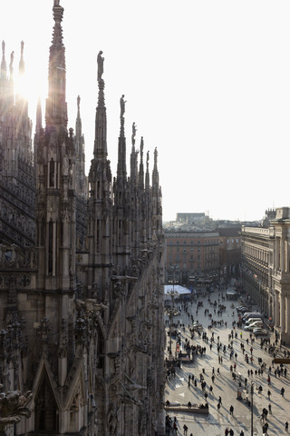 Italien, Mailand, Mailänder Dom, lizenzfreies Stockfoto