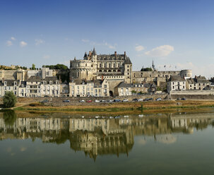 Frankreich, Amboise, Blick auf Chateau d'Amboise - DSG001145