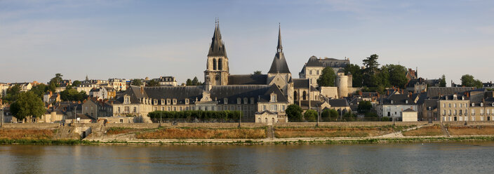 Frankreich, Blois, Blick auf die Stadt mit der Kathedrale Saint-Louis - DSGF001163