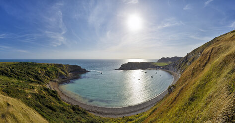 England, Jurassic Coast, Dorset, Lulworth Cove - RUEF001687