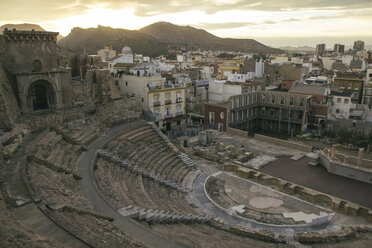 Spanien, Murcia, Römisches Amphitheater in Cartagena - ABZF000305