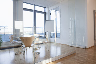 Office interior, table with chairs in board room - RBF004287