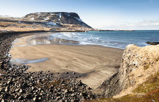 Island, Snaefells, Küstenlandschaft - FCF000918