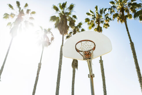 USA, Los Angeles, Basketballkorb - LEF000088