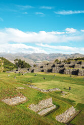 Peru, Cusco, view to Saksaywaman - GEMF000848