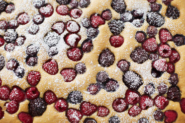 Obstkuchen mit verschiedenen Beeren, Nahaufnahme - KSWF001759