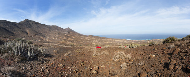 Spanien, Kanarische Inseln, Fuerteventura, Straße nach Cofete - WWF003958