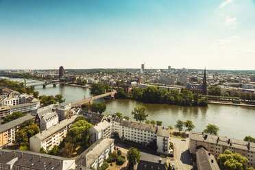 Germany, Hesse, Frankfurt, cityview and Main river - TAMF000465