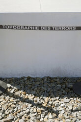 Deutschland, Berlin, Dokumentationszentrum 'Topographie des Terrors' - JMF000375