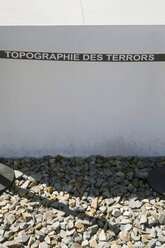 Germany, Berlin, documentation centre 'Topography of Terror' - JMF000375