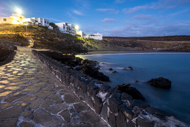 Spain, Tenerife, Night view at the promenade - SIPF000390