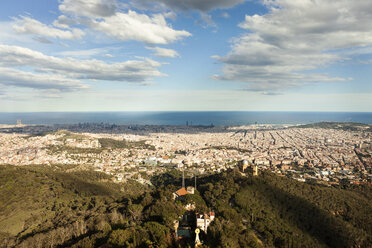 Spanien, Barcelona, Blick auf die Stadt - VABF000473