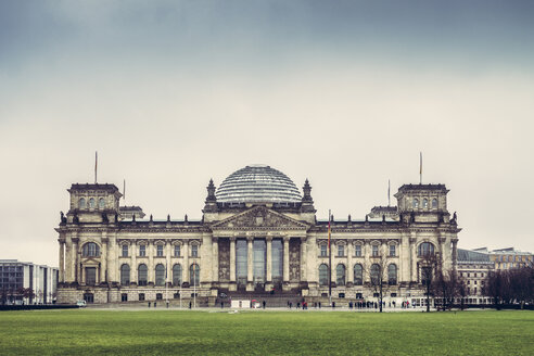 Deutschland, Berlin, Reichstag, schlechtes Wetter - PUF000503