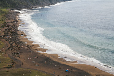 Spanien, Baskenland, Getxo, Strand Azkorri - RTBF000174