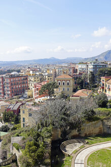 Italien, Neapel, Stadtbild, Blick vom Castel Sant'Elmo - HLF000958