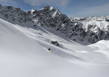 France, Queyras, Nature Park, off-piste skiing - ALRF000390