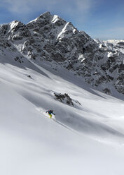 France, Queyras National Park, Off piste, skiing - ALRF000391