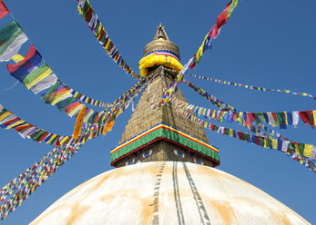 Nepal, Kathmandu, Boudhanath Stupa - ALRF000435