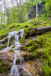 Deutschland, Bad Urach, Schwäbische Alb, Uracher Wasserfall - WGF000861