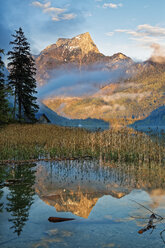 Austria, Styria, Eisenerz, Hochschwab, Pfaffenstein mountain, Leopoldsteiner lake - GFF000583