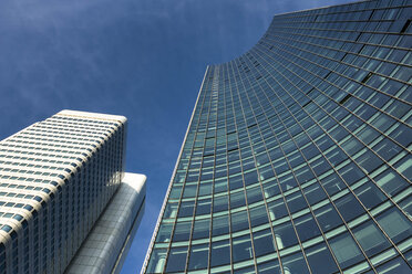 Germany, Frankfurt, facades of Skyper and Silver Tower at Bahnhofsviertel - FCF000922