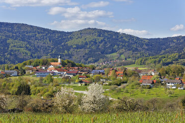 Deutschland, Bayern, Niederbayern, Bayerischer Wald, Lallinger Winkel, Dorf Lalling - SIEF007018