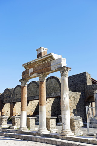 Italien, Kampanien, Pompeji, Forum, lizenzfreies Stockfoto