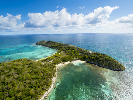 West Indies, Antigua and Barbuda, Antigua, Great Bird Island, South and North Beach - AMF004928