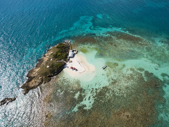 Westindien, Antigua und Barbuda, Antigua, Kaktusfeigeninsel, Strand - AMF004931