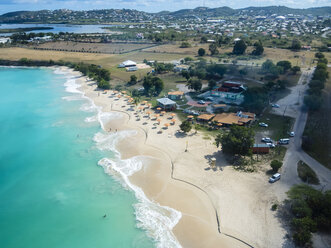 Antigua and Barbuda, Antigua, Runaway Bay, beach - AMF004934