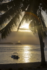 Indonesia, Coastline of Sumbawa island at sunset - KNTF000280